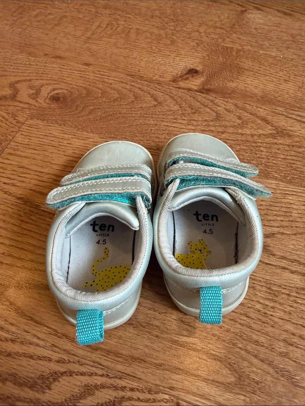 Ten Little Metallic Silver Everyday Originals Size 4.5 (Original Sizing)